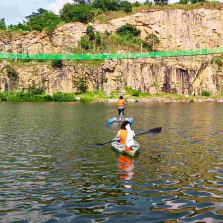 Canopy Walk over Water and Water Biking